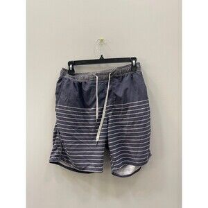 Vuori Men’s Stripe Lined Athletic Shorts Medium